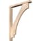 Ekena Millwork Imperial Block Smooth Bracket w/ Offset Brace, Douglas Fir, 3 1/2"W x 24"D x 32"H BKT0402X24X32IMP05SDF - alternate 1